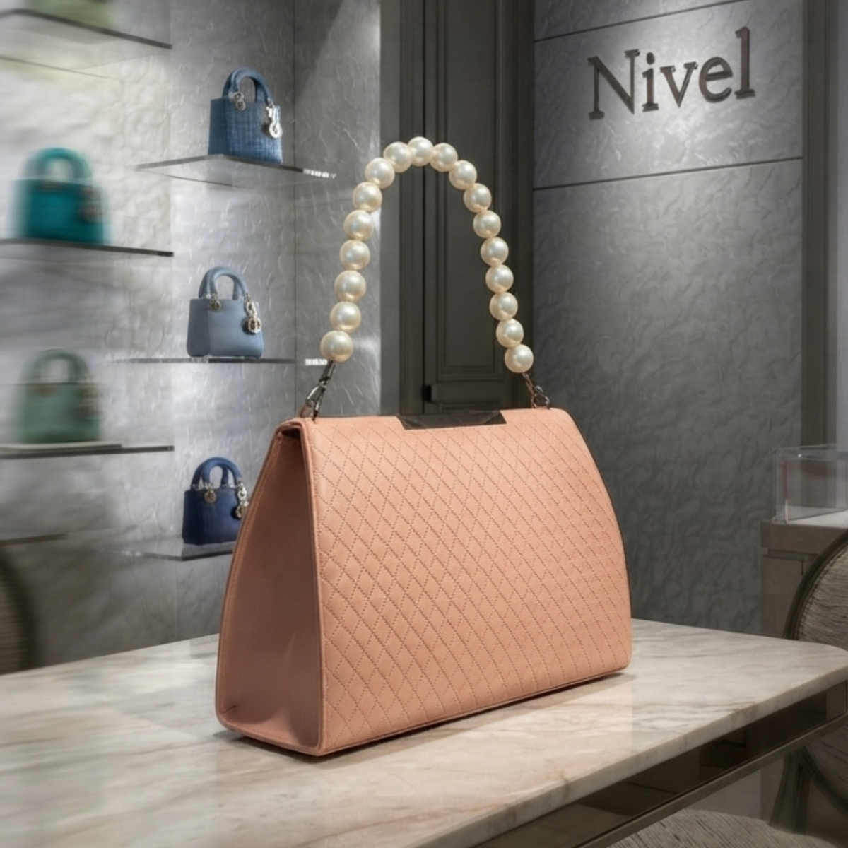 Nivel Pearl Handle Tote Bag_08