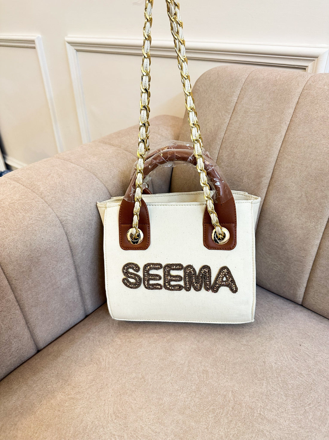 Nivel Offwhite Mini Scarlet Tote