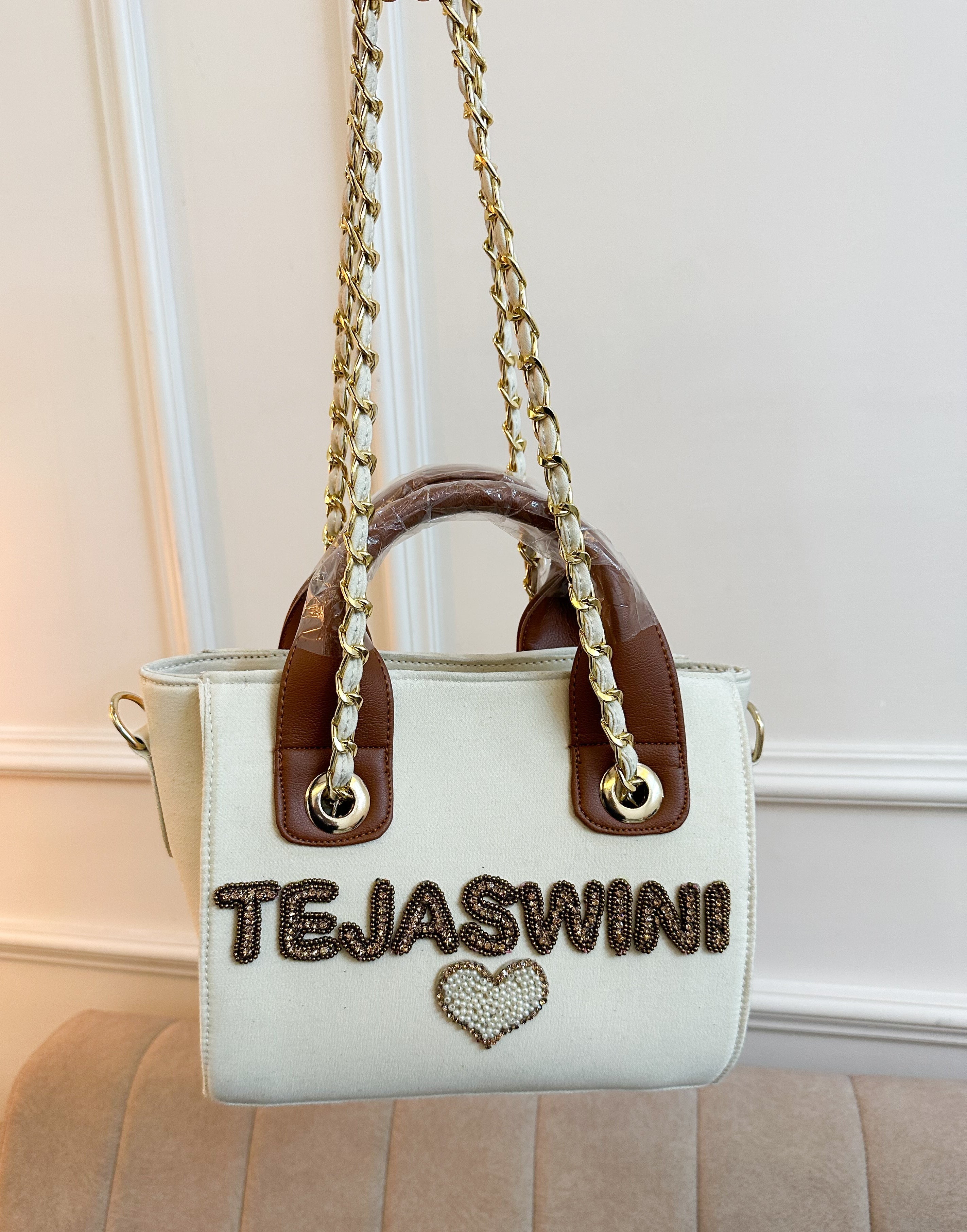 Nivel Offwhite Mini Scarlet Tote