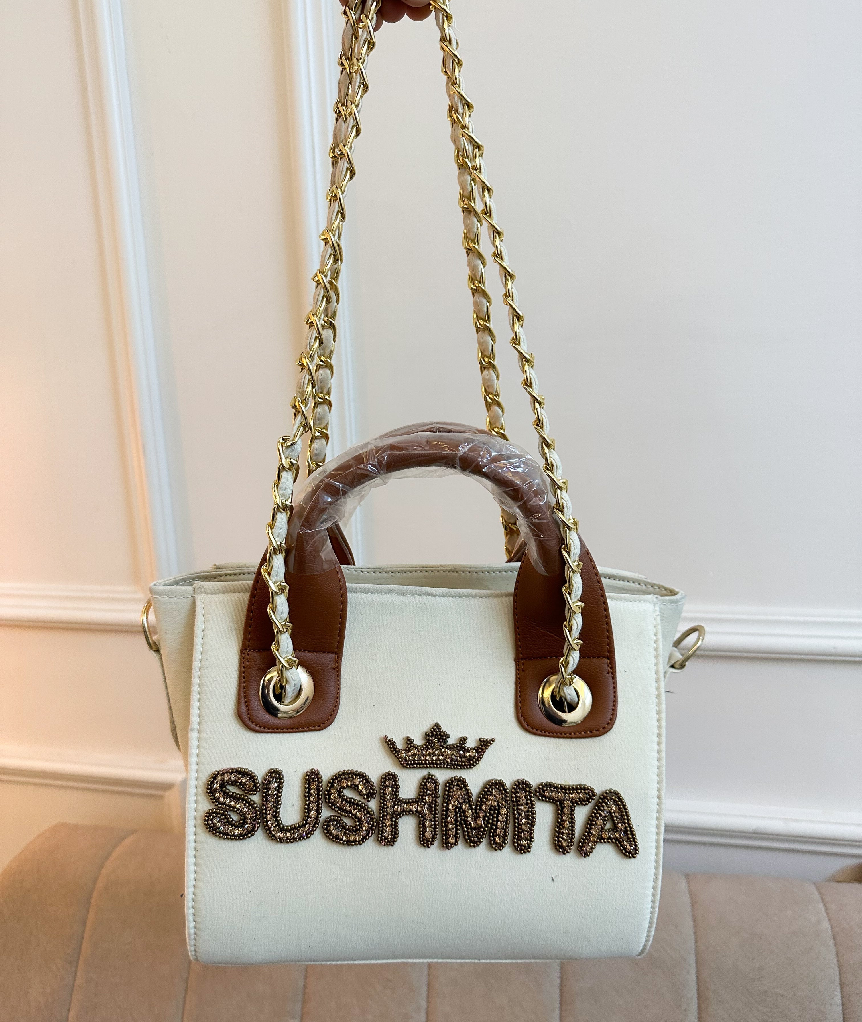 Nivel Offwhite Mini Scarlet Tote