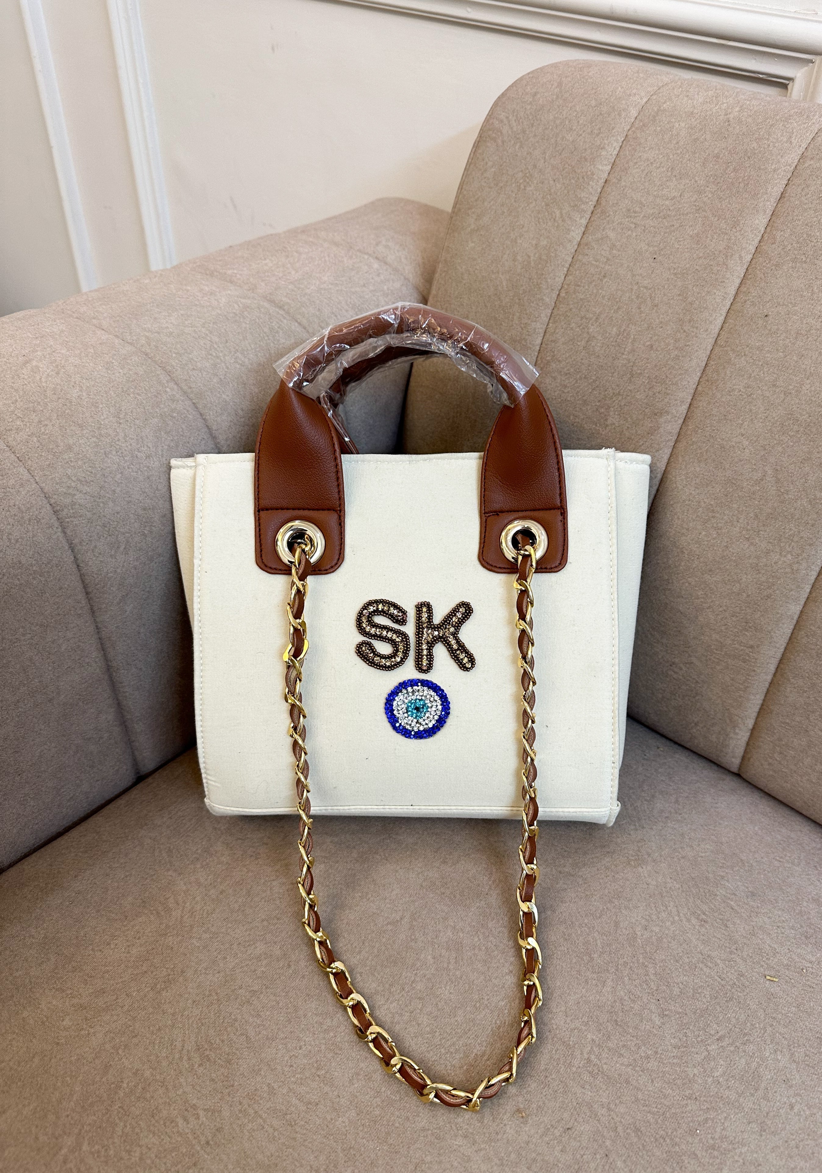 Nivel Offwhite Mini Scarlet Tote