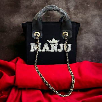 Black Canvas Premium Tote Customised Bag (Black)_04)