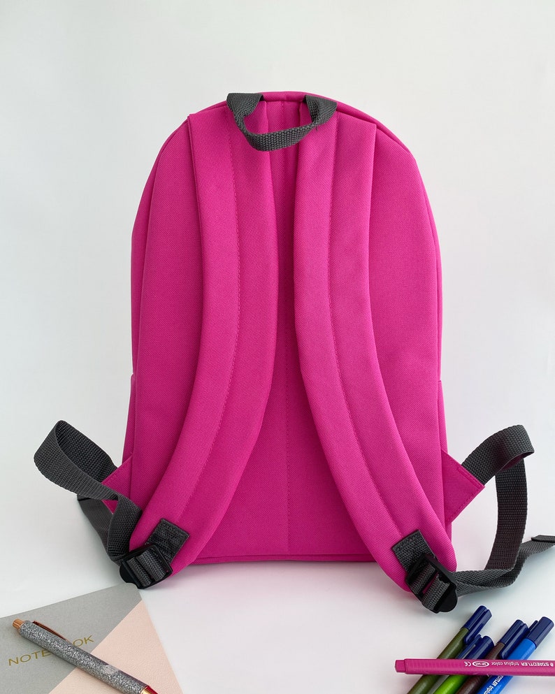 Nivel Customized Backpack with Chenille  Patch Letters for Baby for Kids | Boys | Girls  | Small | Preschool | Nursery | Waterproof |Casual| Picnic | Tuition | Birthday | Gift